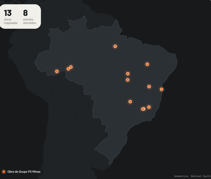 Topografia e drone: mapeamento e medição da obra